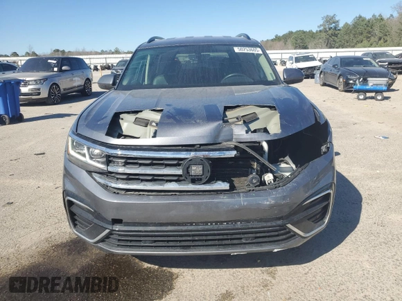 2021 Volkswagen Atlas SE with VIN 1V2NR2CA5MC562930, listed as a Copart auction lot 50253605 with 67,093 mi miles and Salvage title. Bid and sale history available at DreamBid. Image 5.