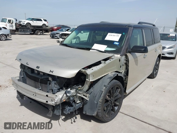 2018 Ford Flex SEL z VIN 2FMGK5C8XJBA11784, wystawiony jako IAAI lot #41838739 z przebiegiem 162 559 mil mil oraz . Historia ofert i sprzedaży dostępna na DreamBid. Obrazek 6.