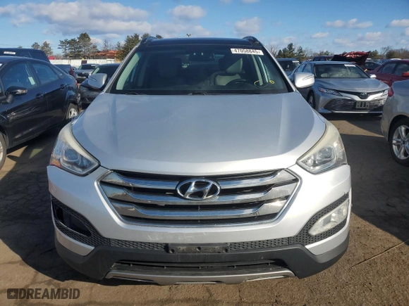 2014 Hyundai Santa Fe Sport with VIN 5XYZUDLB8EG228149, listed as a Copart auction lot 47058845 with NaN miles and Salvage Title. Bid and sale history available at carsss.com. Image 5.