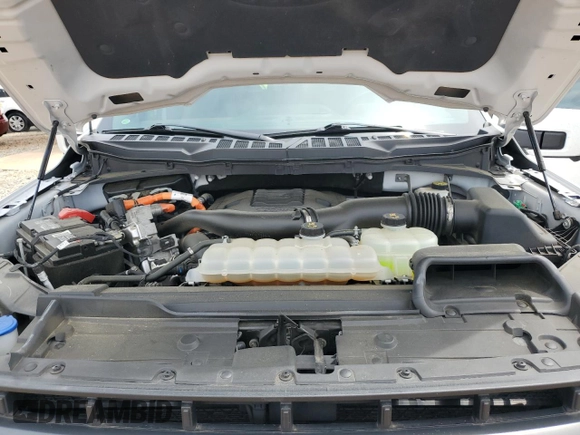 2021 Ford F-150 XL with VIN 1FTFW1ED9MFC67912, listed as a Copart auction lot 61664075 with 58,999 mi miles and Salvage title. Bid and sale history available at DreamBid. Image 11.