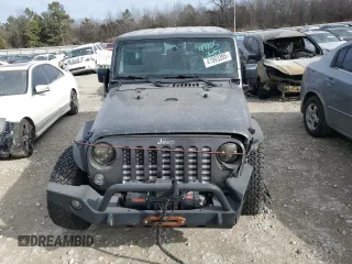 2018 Jeep Wrangler Unlimited Sport with VIN 1C4BJWDG7JL823069, listed as a Copart auction lot 41993395 with 79,434 mi miles and Salvage title. Bid and sale history available at DreamBid. Image 5.