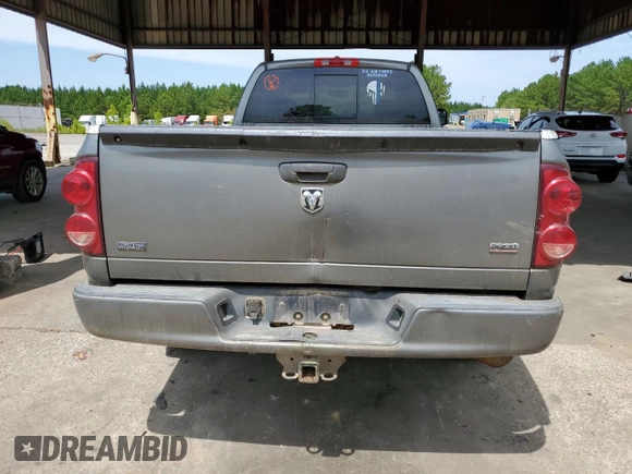 2008 Dodge Ram 2500 SLT with VIN 3D7KR28A28G135341, listed as a Copart auction lot 68936074 with 191,396 mi miles and Salvage Title. Bid and sale history available at carsss.com. Image 6.