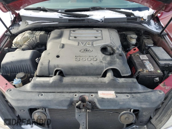 2004 Kia Sorento LX with VIN KNDJC733345262341, listed as a Copart auction lot 89216065 with 143,544 mi miles and Clean Title. Bid and sale history available at carsss.com. Image 12.