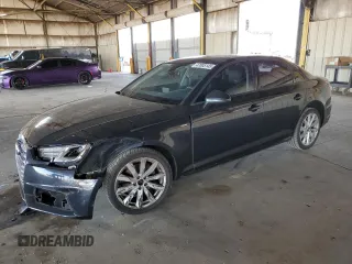 2018 Audi A4 Premium with VIN WAUKMAF45JA153883, listed as a Copart auction lot 47005145 with 86,726 mi miles and Salvage Title. Bid and sale history available at carsss.com. Image 1.