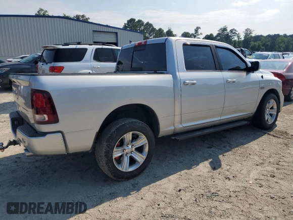 2016 Ram 1500 Sport with VIN 1C6RR6MT4GS100807, listed as a Copart auction lot 60121505 with 169,757 mi miles and Clean title. Bid and sale history available at DreamBid. Image 3.