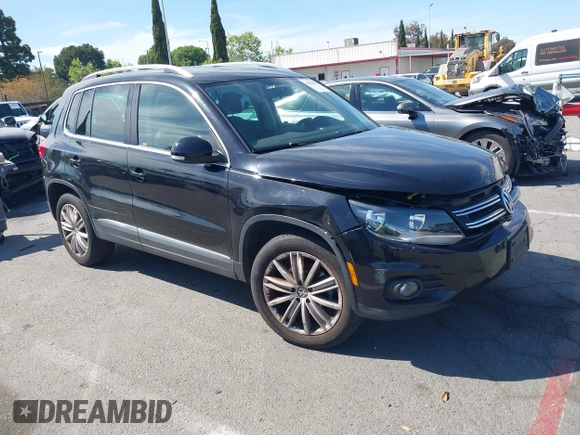 2015 Volkswagen Tiguan SE with VIN WVGAV7AX5FW509612, listed as a IAAI auction lot 42020599 with 64,201 mi miles and . Bid and sale history available at DreamBid. Image 1.