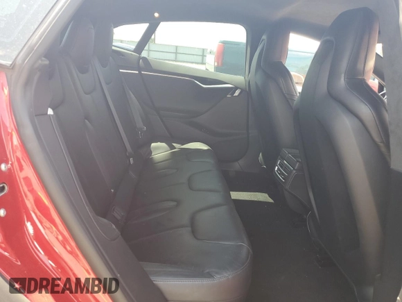 2016 Tesla Model S 90D with VIN 5YJSA1E26GF150180, listed as a Copart auction lot 59776265 with 141,218 mi miles and Salvage title. Bid and sale history available at DreamBid. Image 10.