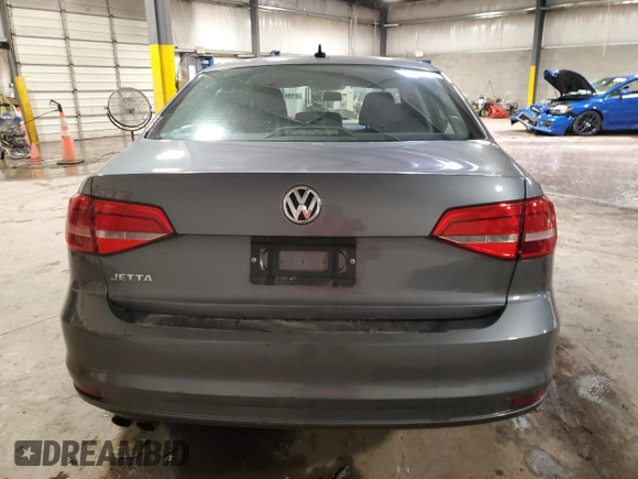 2015 Volkswagen Jetta S with VIN 3VW2K7AJ3FM413861, listed as a Copart auction lot 61868405 with 84,000 mi miles and Salvage title. Bid and sale history available at DreamBid. Image 6.