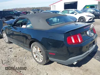 2012 Ford Mustang V6 with VIN 1ZVBP8EM6C5220391, listed as a IAAI auction lot 41596317 with 144,165 mi miles and . Bid and sale history available at DreamBid. Image 3.
