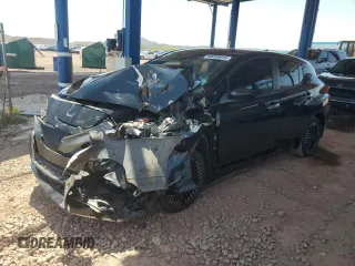 2023 Nissan LEAF SV Plus with VIN 1N4CZ1CV0PC552533, listed as a Copart auction lot 60058915 with 25,640 mi miles and Salvage title. Bid and sale history available at DreamBid. Image 1.