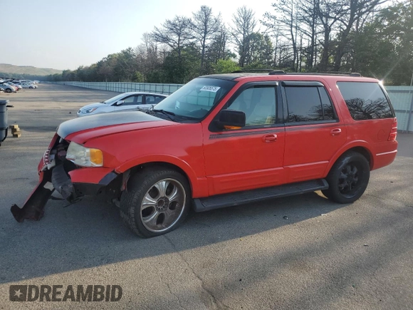 2003 Ford Expedition Eddie Bauer with VIN 1FMRU17W43LB56732, listed as a Copart auction lot 60906575 with 178,844 mi miles and Salvage title. Bid and sale history available at DreamBid. Image 1.