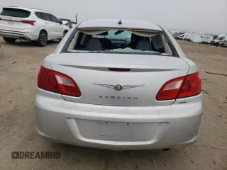 2010 Chrysler Sebring Limited with VIN 1C3CC5FB2AN185235, listed as a Copart auction lot 83231524 with 0 mi miles and Salvage Title. Bid and sale history available at carsss.com. Image 6.