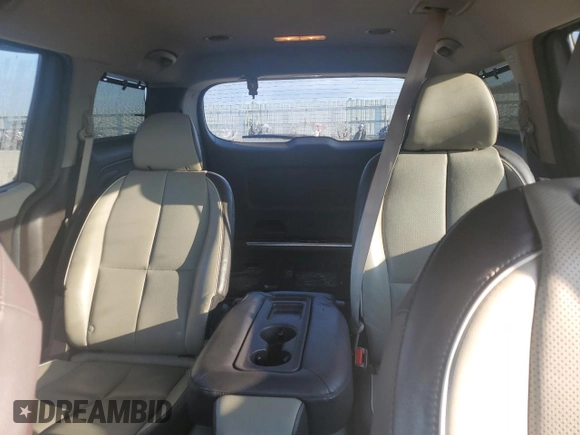 2017 Kia Sedona SX-L with VIN KNDME5C16H6334580, listed as a Copart auction lot 80086864 with 93,437 mi miles and Salvage Title. Bid and sale history available at carsss.com. Image 10.