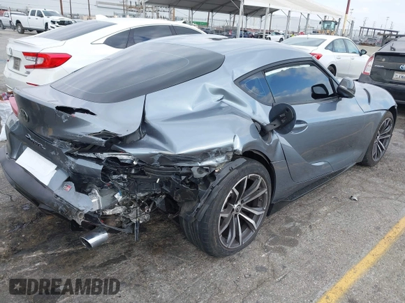 2021 Toyota Supra 2.0 with VIN WZ1DB2C07MW039661, listed as a IAAI auction lot 41331765 with Not provided miles and . Bid and sale history available at DreamBid. Image 18.