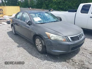 2010 Honda Accord LX z VIN 1HGCP2F39AA184843, wystawiony jako IAAI lot #42240208 z przebiegiem 179 667 mil mil oraz . Historia ofert i sprzedaży dostępna na DreamBid. Obrazek 1.