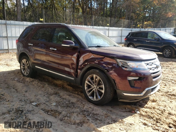 2019 Ford Explorer Limited z VIN 1FM5K8FH9KGB33387, wystawiony jako Copart lot #83573234 z przebiegiem 83 710 mil mil oraz Szkoda całkowita • Salvage title. Historia ofert i sprzedaży dostępna na DreamBid. Obrazek 4.