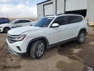 2022 Volkswagen Atlas 3.6L V6 SE w/Technology with VIN 1V2KR2CA3NC523063, listed as a Copart auction lot 44951545 with 81,187 mi miles and Salvage Title. Bid and sale history available at carsss.com. Image 1.
