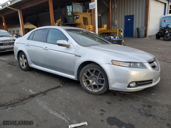 2007 Acura TL Type-S with VIN 19UUA76507A001259, listed as a Copart auction lot 51116585 with 0 mi miles and Clean Title. Bid and sale history available at carsss.com. Image 4.