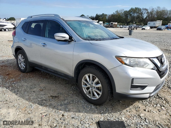 2017 Nissan Rogue SV with VIN 5N1AT2MN0HC822428, listed as a Copart auction lot 79813564 with 139144 miles and Salvage Title. Bid and sale history available at carsss.com. Image 4.