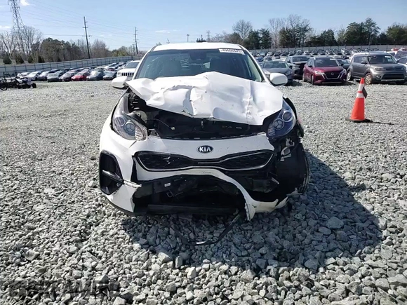 2020 Kia Sportage LX with VIN KNDPM3AC1L7780907, listed as a Copart auction lot 49606625 with 52,416 mi miles and Salvage Title. Bid and sale history available at carsss.com. Image 12.