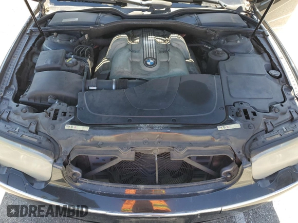 2002 BMW 7 Series 745Li with VIN WBAGN63472DR00064, listed as a Copart auction lot 49536175 with 97,737 mi miles and Clean Title. Bid and sale history available at carsss.com. Image 11.