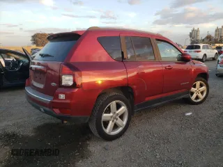 2014 Jeep Compass Latitude with VIN 1C4NJCEA0ED849678, listed as a Copart auction lot 41357425 with 60,828 mi miles and Salvage Title. Bid and sale history available at carsss.com. Image 3.