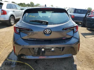 2023 Toyota Corolla Hatchback SE with VIN JTND4MBE1P3192460, listed as a Copart auction lot 63411604 with 7,799 mi miles and Salvage Title. Bid and sale history available at carsss.com. Image 6.