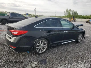 2015 Hyundai Sonata Limited z VIN 5NPE34AB1FH175177, wystawiony jako Copart lot #53101545 z przebiegiem 148 816 mil mil oraz Szkoda całkowita • Salvage title. Historia ofert i sprzedaży dostępna na DreamBid. Obrazek 3.