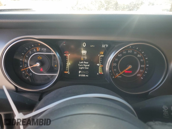 2020 Jeep Wrangler Sport S z VIN 1C4GJXAG9LW203261, wystawiony jako Copart lot #41534935 z przebiegiem 81 058 mil mil oraz Szkoda całkowita • Salvage title. Historia ofert i sprzedaży dostępna na DreamBid. Obrazek 9.