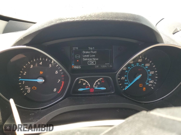 2016 Ford Escape Titanium with VIN 1FMCU9J95GUA69932, listed as a Copart auction lot 88470175 with 108,471 mi miles and Salvage title. Bid and sale history available at DreamBid. Image 9.
