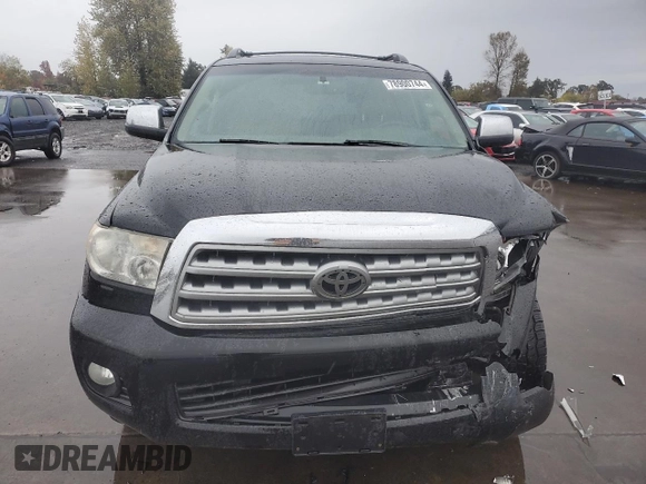 2010 Toyota Sequoia Platinum with VIN 5TDDY5G1XAS024617, listed as a Copart auction lot 78900744 with 218,546 mi miles and Salvage Title. Bid and sale history available at carsss.com. Image 5.