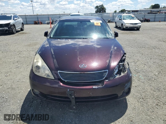 2006 Lexus ES 350 with VIN JTHBA30G365149596, listed as a Copart auction lot 56670855 with Not Provided miles and Clean Title. Bid and sale history available at DreamBid. Image 5.