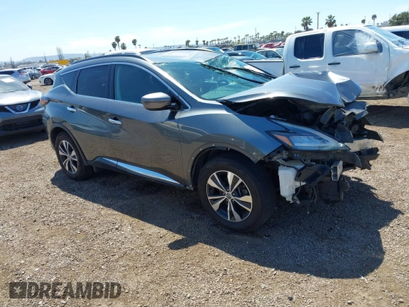 2020 Nissan Murano SV with VIN 5N1AZ2BS2LN105890, listed as a IAAI auction lot 42006036 with 157,369 mi miles and . Bid and sale history available at DreamBid. Image 1.