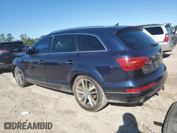 2013 Audi Q7 3.0L TDI Prestige with VIN WA1VMAFE3DD014213, listed as a Copart auction lot 81576444 with 139,458 mi miles and Salvage Title. Bid and sale history available at carsss.com. Image 2.