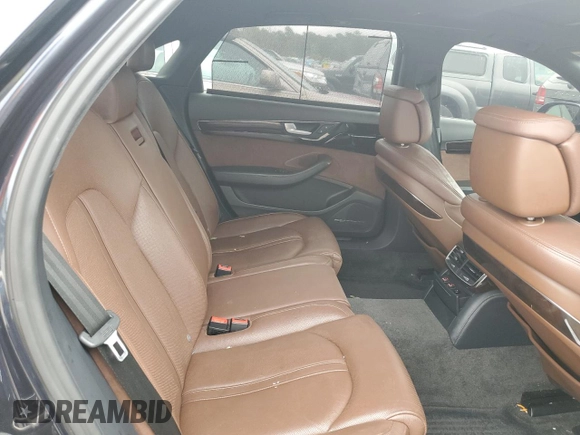 2017 Audi A8 with VIN WAU44AFD4HN010791, listed as a Copart auction lot 78886844 with 133,870 mi miles and Salvage Title. Bid and sale history available at DreamBid. Image 10.