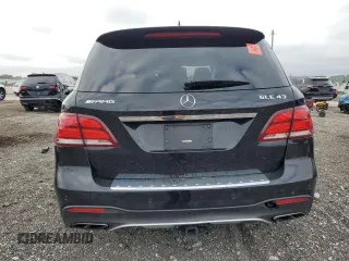 2018 Mercedes-Benz GLE 43 AMG with VIN 4JGDA6EB1JB119768, listed as a Copart auction lot 42336745 with 109,828 mi miles and Salvage Title. Bid and sale history available at DreamBid. Image 6.