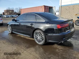 2017 Audi A6 Premium Plus with VIN WAUG8AFC8HN109607, listed as a Copart auction lot 51480755 with 109,309 mi miles and Salvage Title. Bid and sale history available at carsss.com. Image 2.