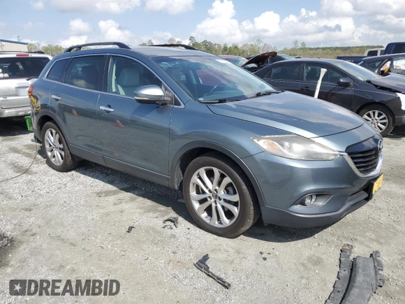 2013 Mazda CX-9 Grand Touring z VIN JM3TB3DA7D0406415, wystawiony jako Copart lot #51395995 z przebiegiem 104 817 mil mil oraz Szkoda całkowita • Salvage title. Historia ofert i sprzedaży dostępna na DreamBid. Obrazek 4.