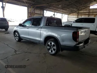 2017 Honda Ridgeline RTL-T with VIN 5FPYK2F6XHB011712, listed as a Copart auction lot 58451145 with 147,720 mi miles and Salvage title. Bid and sale history available at DreamBid. Image 2.