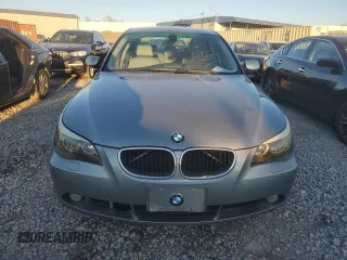2005 BMW 5 Series 530i with VIN WBANA73555CR58587, listed as a Copart auction lot 85678444 with 166,768 mi miles and Salvage Title. Bid and sale history available at DreamBid. Image 5.