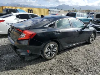 2016 Honda Civic Sedan EX-T with VIN 2HGFC1F33GH654300, listed as a Copart auction lot 51595945 with 150,574 mi miles and Salvage Title. Bid and sale history available at carsss.com. Image 3.