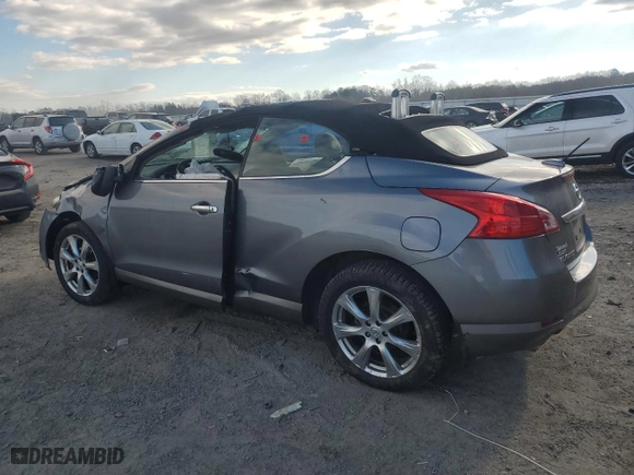 2014 Nissan Murano CrossCabriolet with VIN JN8AZ1FY5EW302339, listed as a Copart auction lot 47040285 with 160,915 mi miles and Clean Title. Bid and sale history available at carsss.com. Image 2.