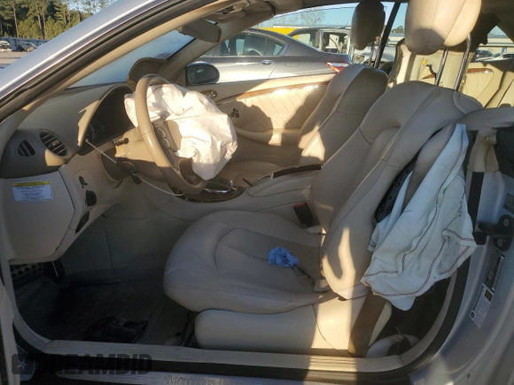2006 Mercedes-Benz CLK 350 with VIN WDBTK56G06T061539, listed as a Copart auction lot 88675685 with Not provided miles and Salvage title. Bid and sale history available at DreamBid. Image 7.