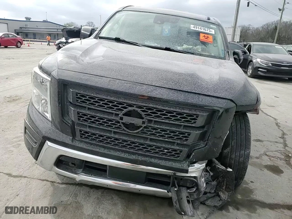 2021 Nissan Titan SV with VIN 1N6AA1EF2MN503488, listed as a Copart auction lot 49141675 with 65,038 mi miles and Salvage Title. Bid and sale history available at carsss.com. Image 11.