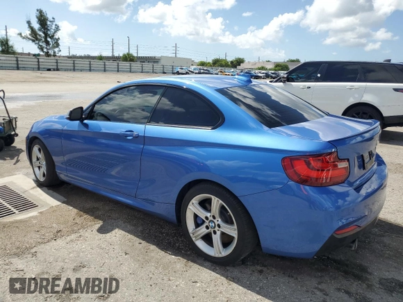2016 BMW 2 Series M235i with VIN WBA1J7C55GV359470, listed as a Copart auction lot 62556943 with 155,755 mi miles. Bid and sale history available at carsss.com. Image 2.