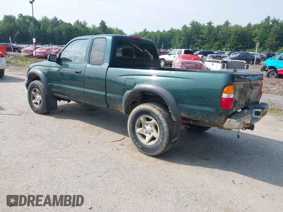 2002 Toyota Tacoma with VIN 5TEWM72NX2Z097369, listed as a IAAI auction lot 42476892 with 90,855 mi miles and . Bid and sale history available at DreamBid. Image 3.