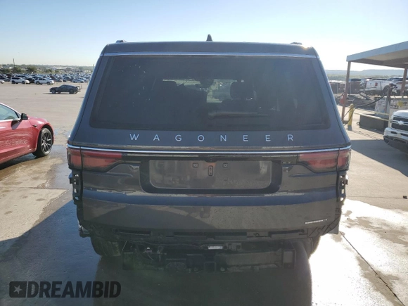 2024 Jeep Wagoneer Series II with VIN 1C4SJUBP4RS169608, listed as a Copart auction lot 72933784 with 7,040 mi miles and Clean Title. Bid and sale history available at DreamBid. Image 6.