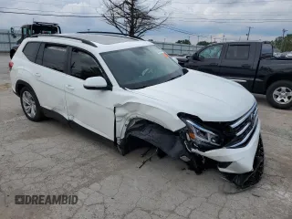 2023 Volkswagen Atlas SE with VIN 1V2JR2CA9PC539086, listed as a Copart auction lot 64384524 with Not provided miles and Salvage title. Bid and sale history available at DreamBid. Image 4.