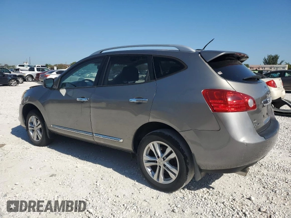 2012 Nissan Rogue SV with VIN JN8AS5MVXCW714807, listed as a Copart auction lot 52620405 with 125,202 mi miles and Salvage Title. Bid and sale history available at carsss.com. Image 2.