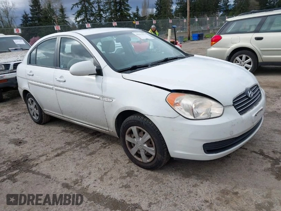 2007 Hyundai Accent GLS with VIN KMHCN46C67U097159, listed as a IAAI auction lot 41913373 with 103,303 mi miles. Bid and sale history available at carsss.com. Image 1.